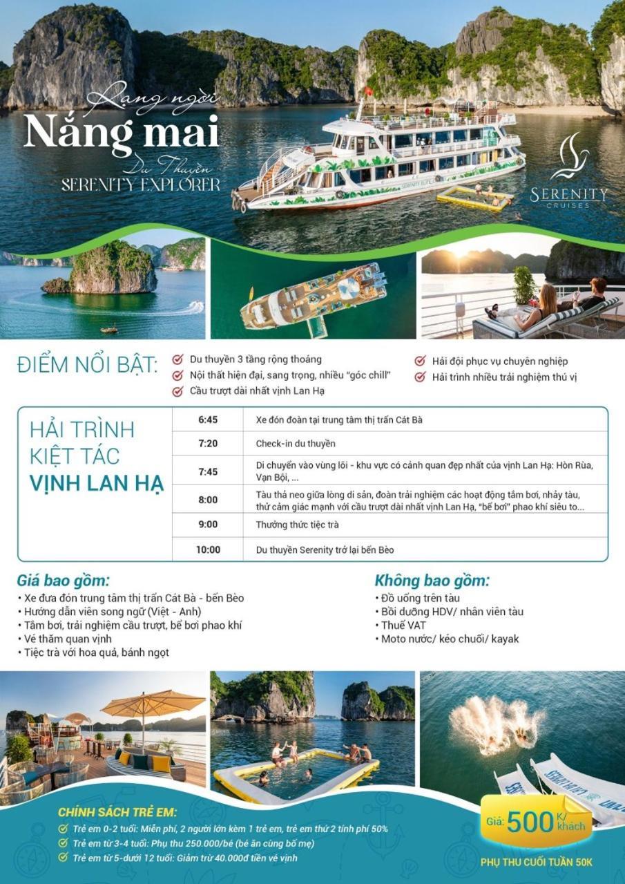 Nhat Anh Hotel Cat Ba Dong Khe Sau Exterior foto